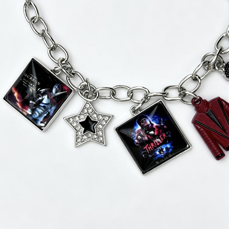 Moonelle x Michael Jackson Charm Bracelet