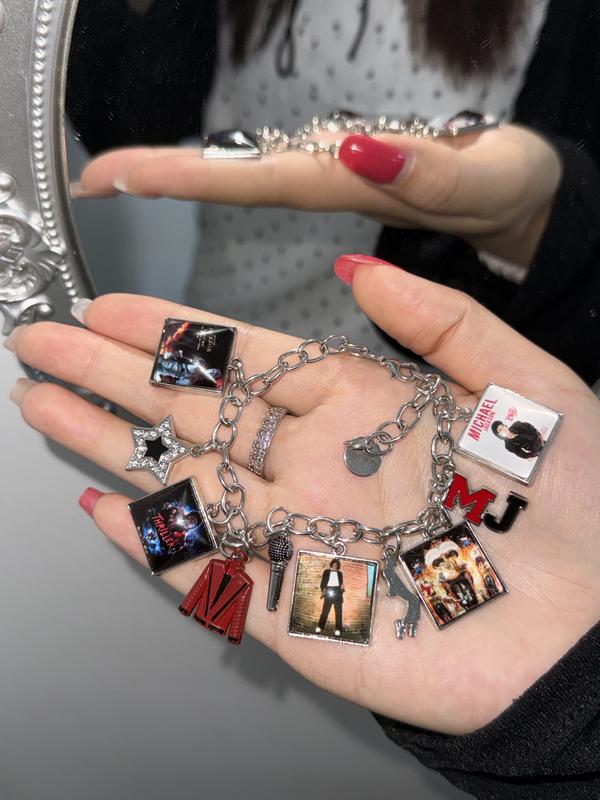 Moonelle x Michael Jackson Charm Bracelet