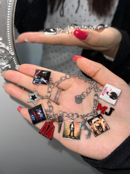 Moonelle x Michael Jackson Charm Bracelet