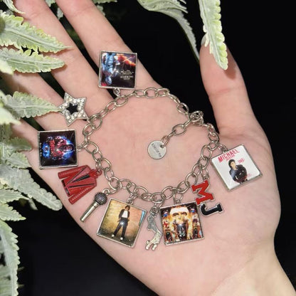 Moonelle x Michael Jackson Charm Bracelet