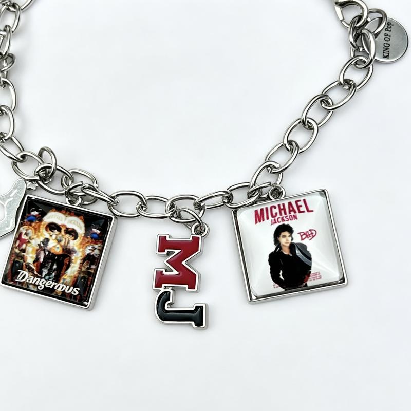 Moonelle x Michael Jackson Charm Bracelet