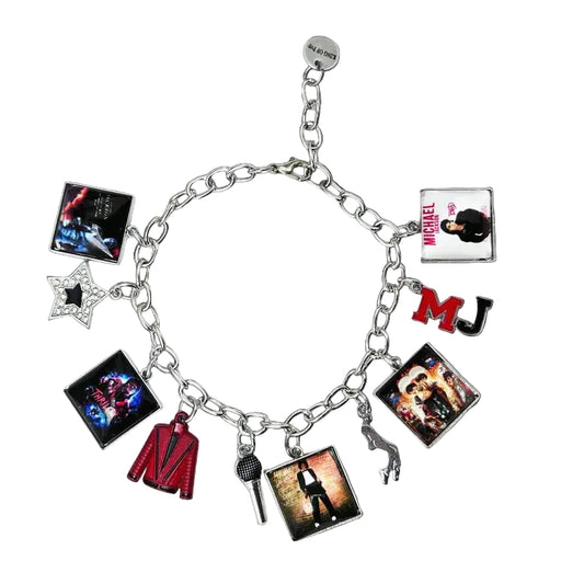 Moonelle x Michael Jackson Charm Bracelet